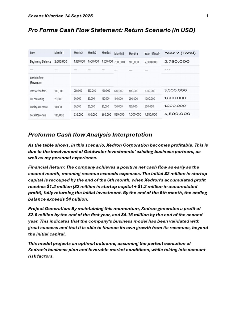Cash Flow Analysis | PDF