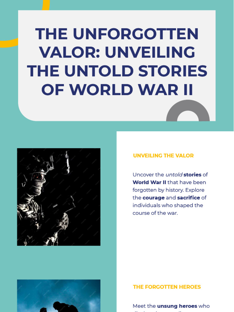 Wepik The Unforgotten Valor Unveiling The Untold Stories of World War ...