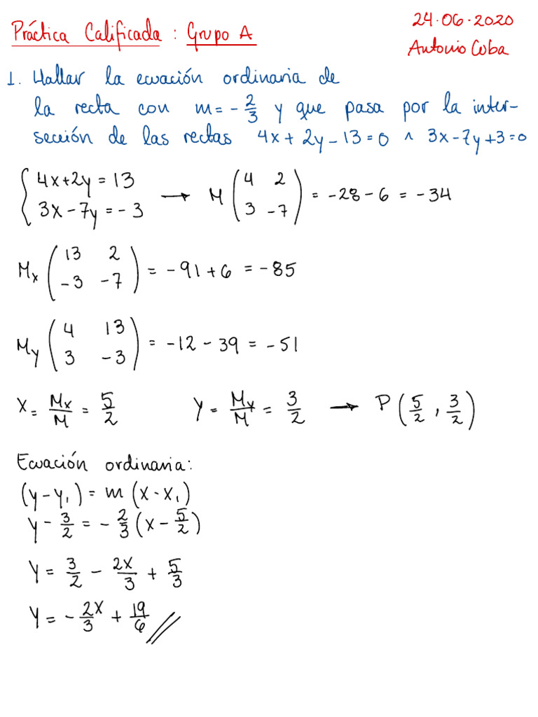 Practica Calificada | PDF