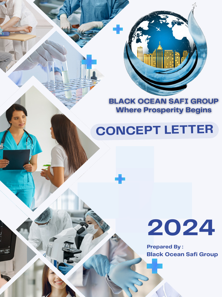 Blue Minimalist Medical Proposal Cover Page | PDF
