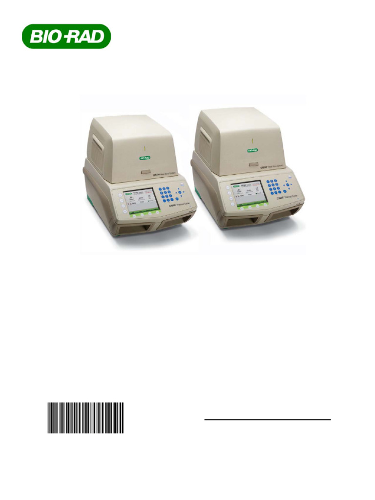 Bio Rad Cfx96 Cfx384 Service Manual | PDF | Booting | Computer Architecture