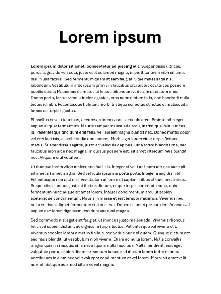 Lorem Ipsum Lorem Ipsum | PDF