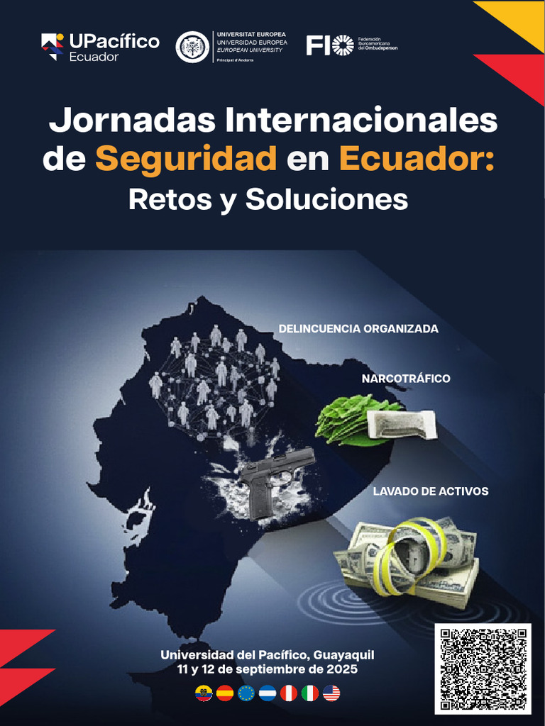 Jornadas sobre Seguridad en Ecuador 2025 | PDF | Lavado de dinero