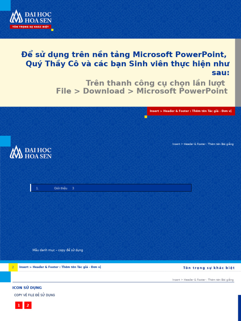 HSU PPT Template | PDF