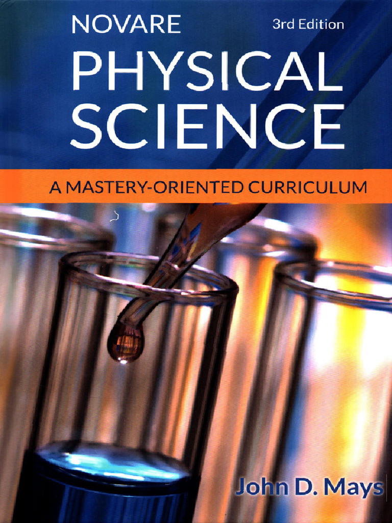 Novare Physical Science Third Edition Lis | PDF