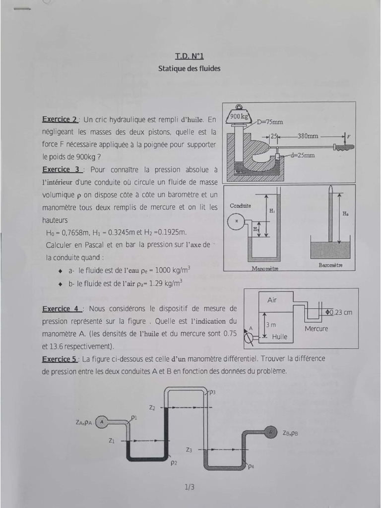 TD N°1 MDF | PDF