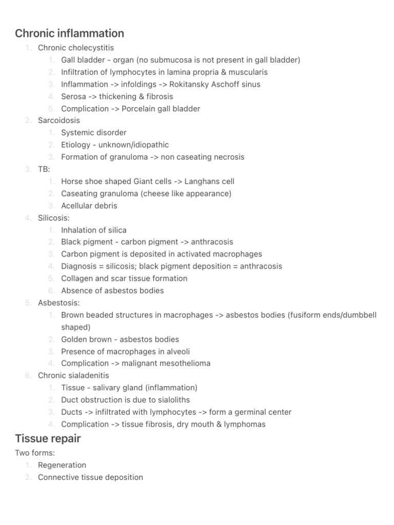 GenPath Lab Annotations - Midterms | PDF | Lung | Wound Healing