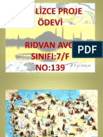 İngilizce Proje Ödevi Ridvan Avci Sinifi:7/F NO:139