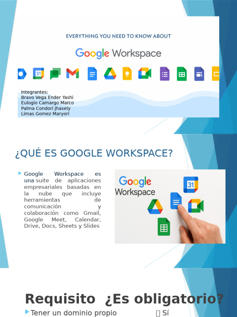 Guía para usar Google Workspace | PDF