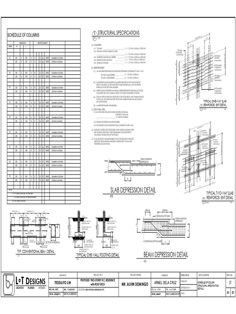 Structural Reinforcement Details Guide | PDF | Building Technology ...