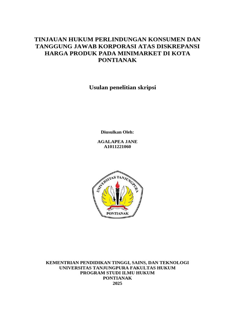 Desain Proposal Jane | PDF