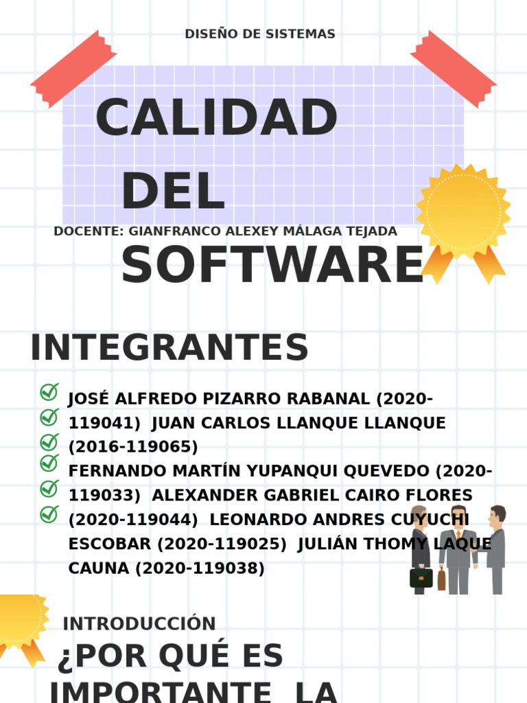 Importancia de la Calidad del Software | PDF | Calidad (comercial ...