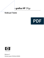 HP 39gs User's Guide Italian