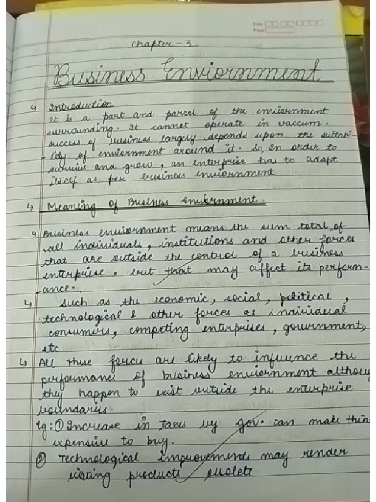 BST Chapter 3 Notes | PDF