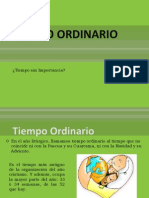 tiempo ordinario