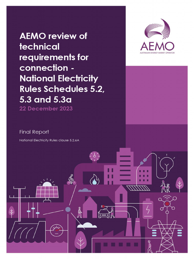 AEMO Technical Connection Review 2023 | PDF | High Voltage Direct ...