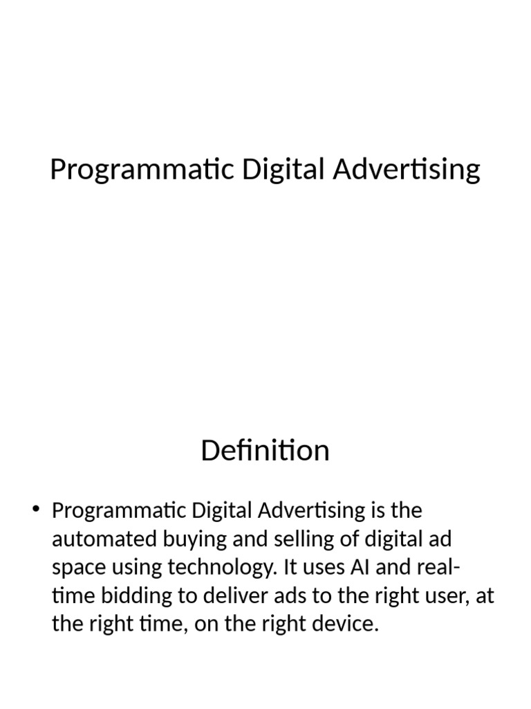 S9-Programmatic Digital Advertising | PDF