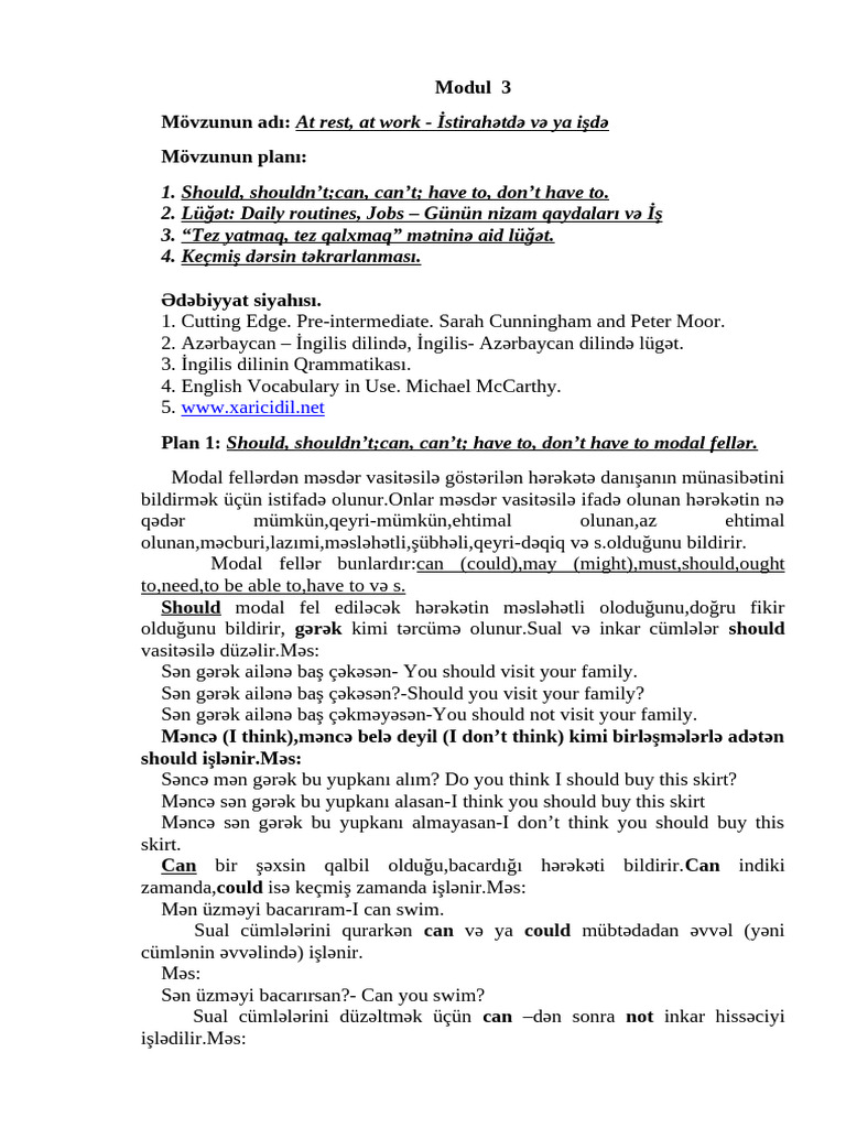 Modul 3 | PDF
