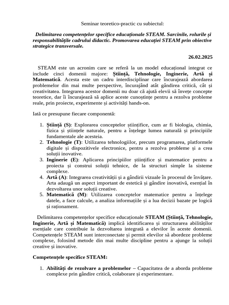 STEAM | PDF