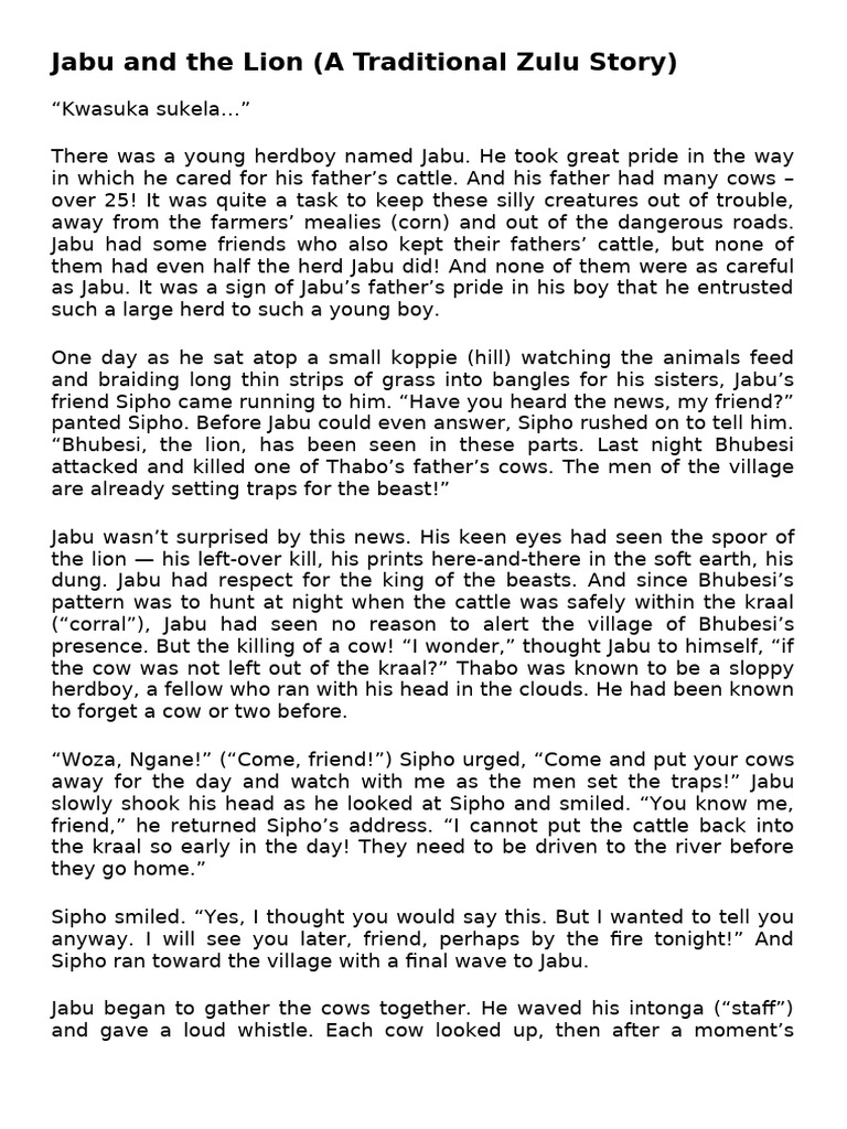 jabu-and-the-lion-a-zulu-folktale-pdf