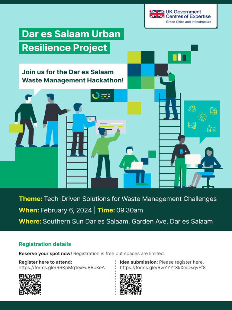 Hackathon Flyer Jan 25 V2 Pdf Waste Management Sustainable City