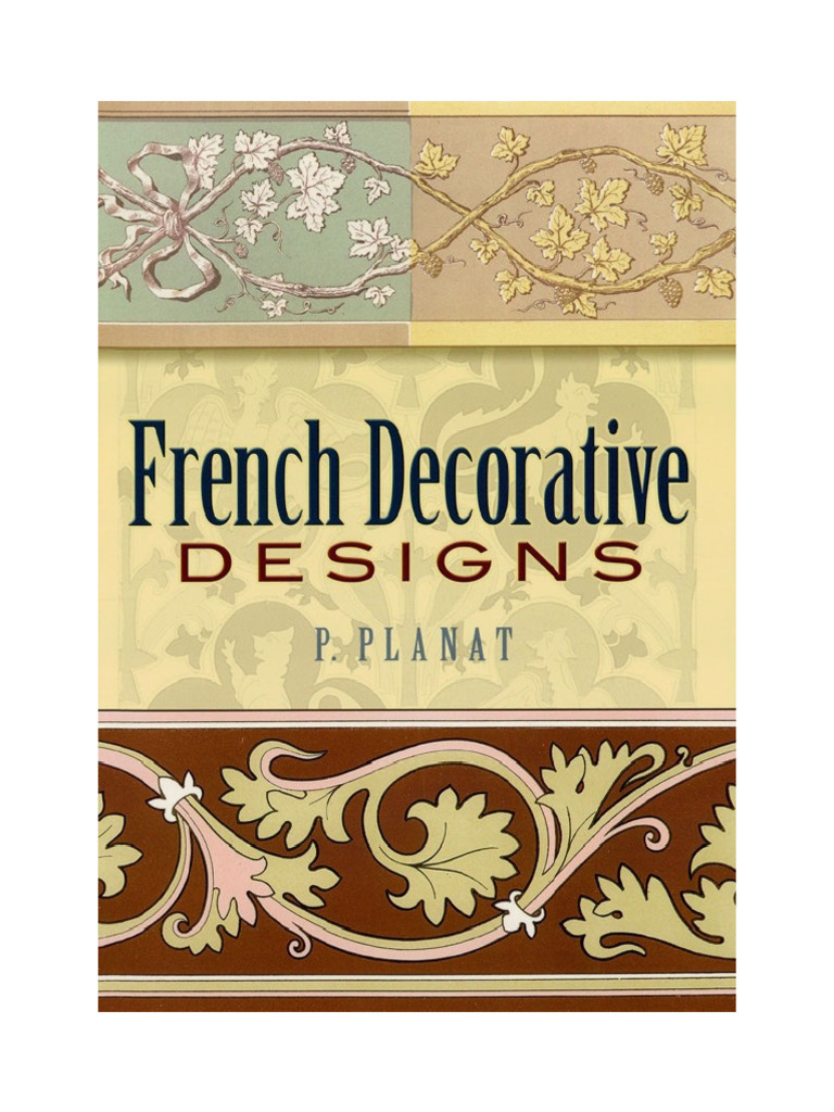 French Decorative Design Portfolio | PDF | Ornament (Art) | Gothic ...