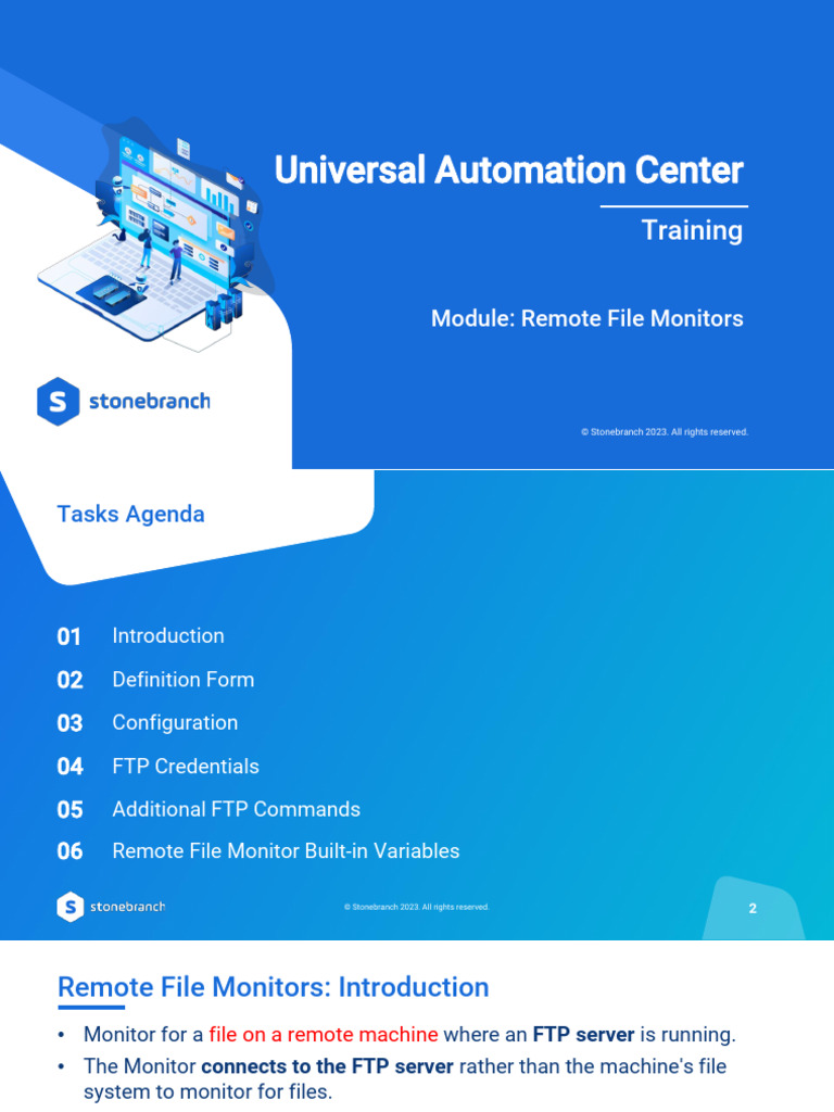 Remote File Monitor Configuration Guide | PDF | File Transfer Protocol ...