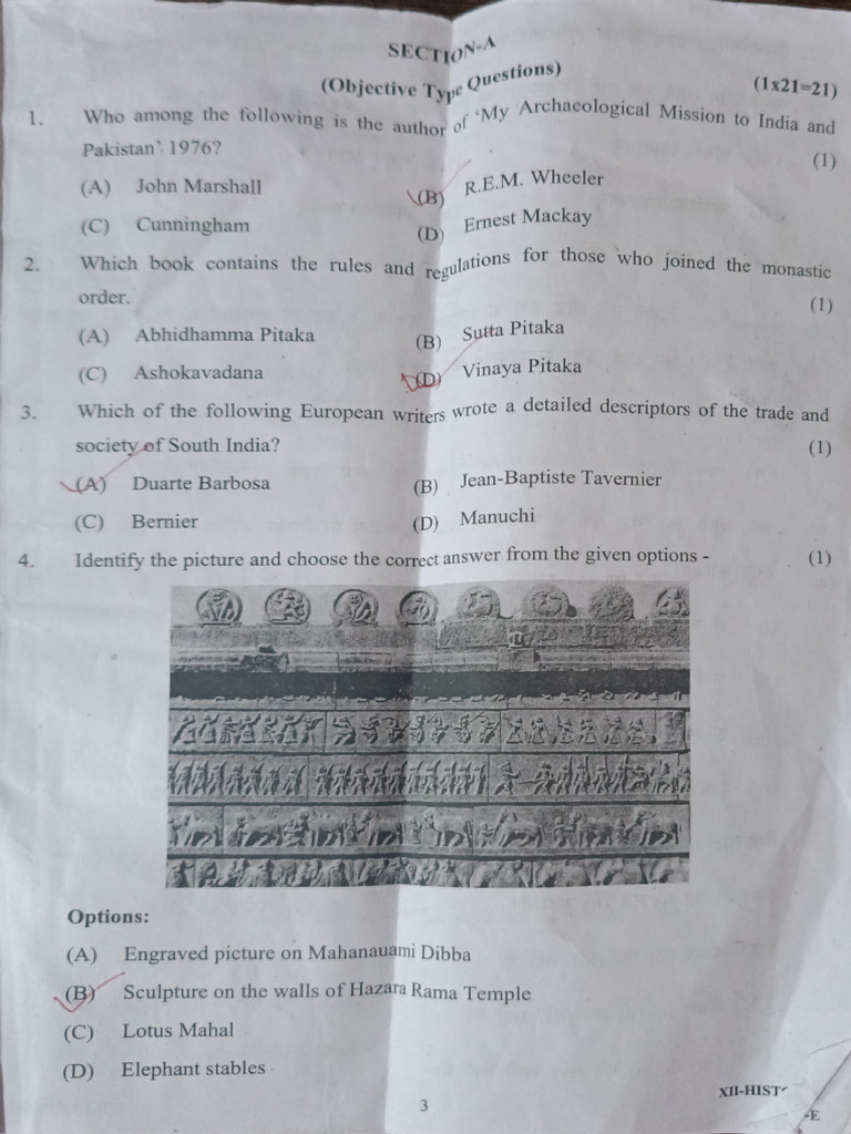 History Quiz Questions and Answers | PDF | Indian Religions | Nāstika