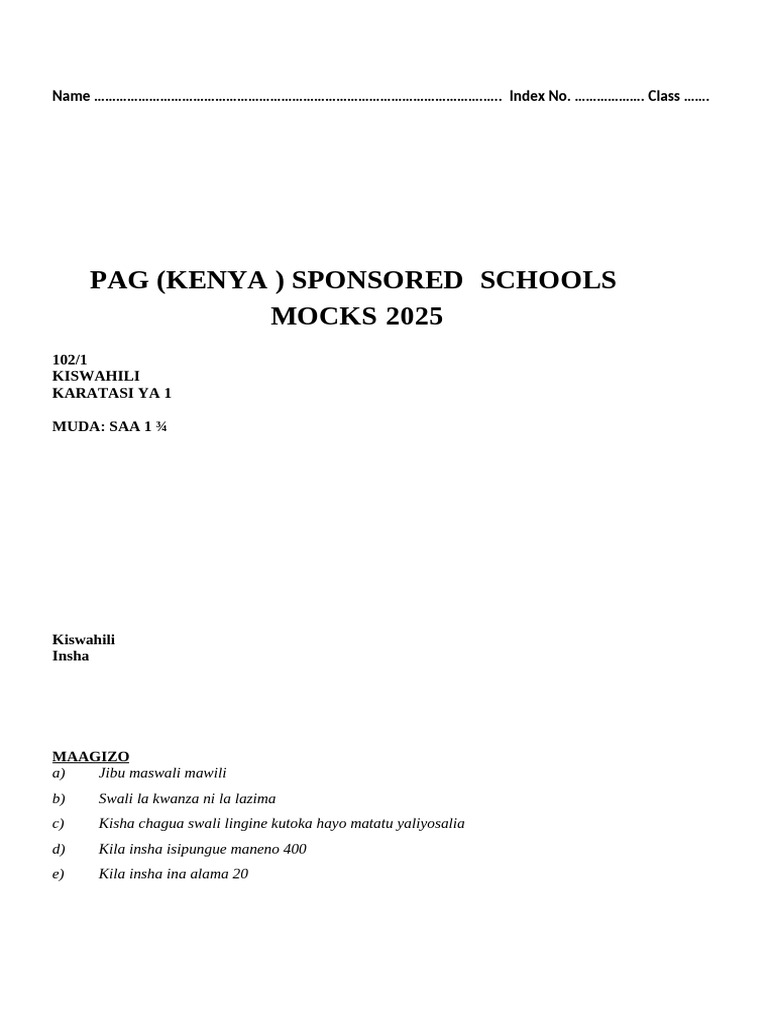 Kisw PP1 | PDF