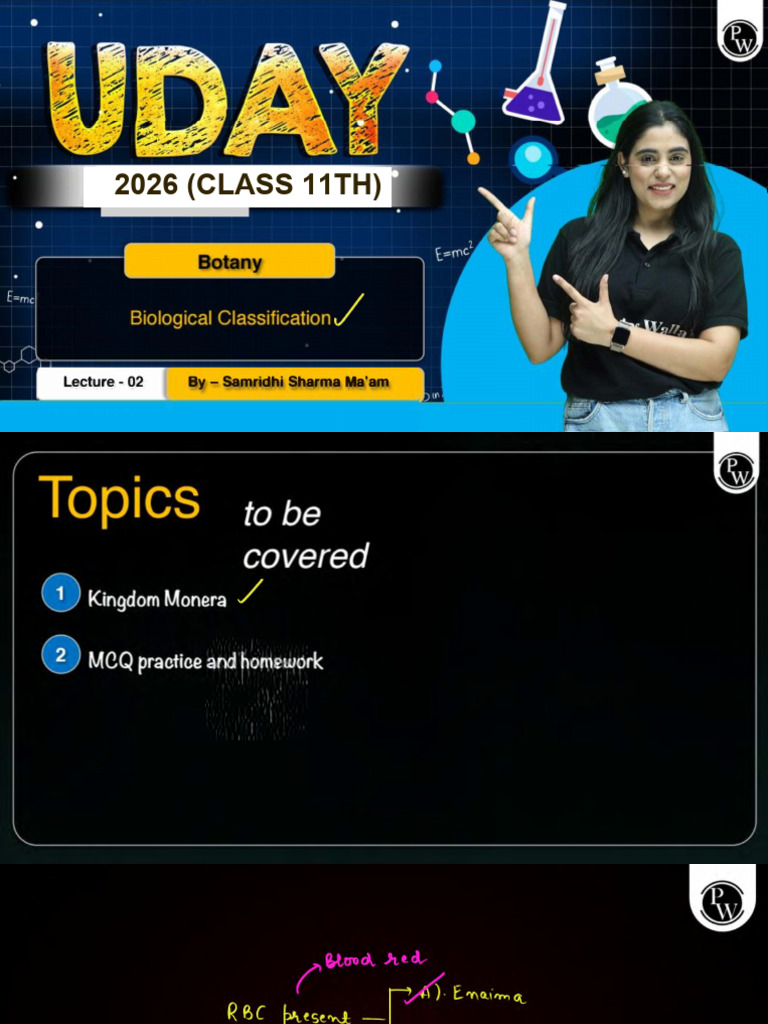 Biological Classification 02 - Class Notes | PDF