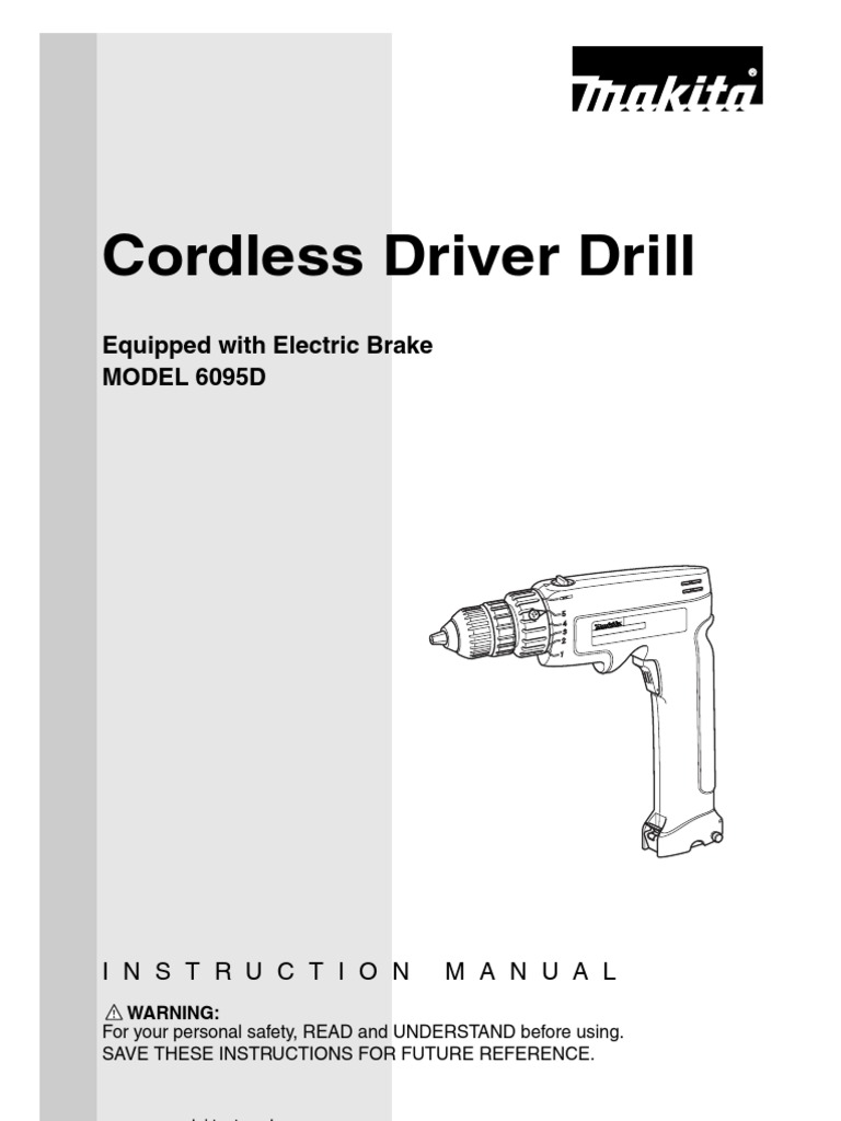 Makita 2024 drill 6095d