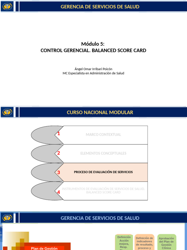 Control Gerencial en Salud: Balanced Scorecard | PDF | Hospital