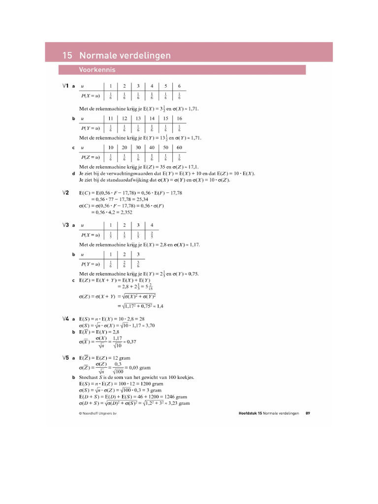 wiAC Uitwerkingen H15 | PDF