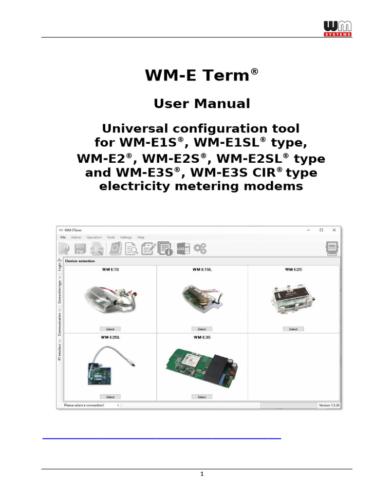 WM-E Term® User Manual for Modems | PDF | File Transfer Protocol | Modem
