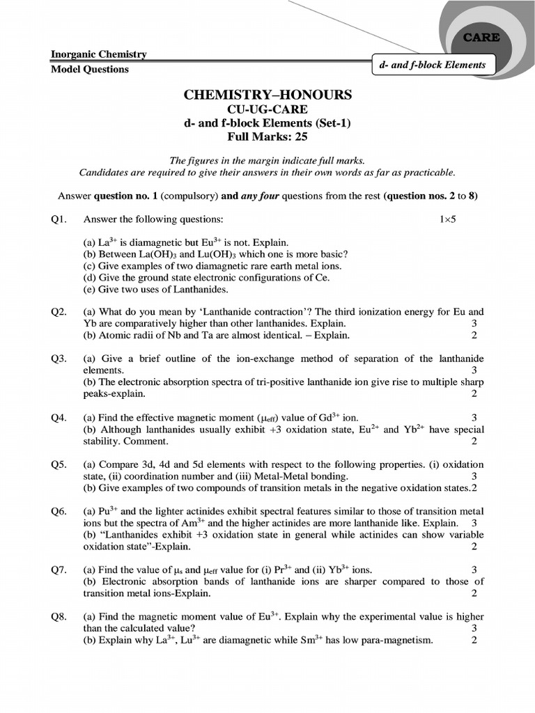 D-F Block | PDF