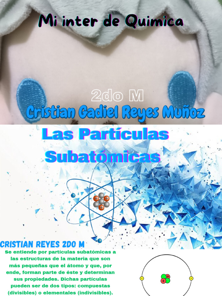 Las Partículas Subatómicas 20250226 201739 0000 | PDF | Gases | Importar