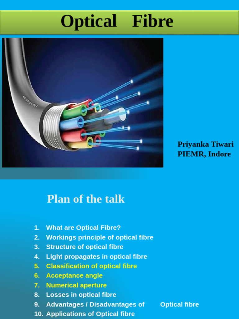 Understanding Optical Fibre Technology | PDF | Optical Fiber | Attenuation