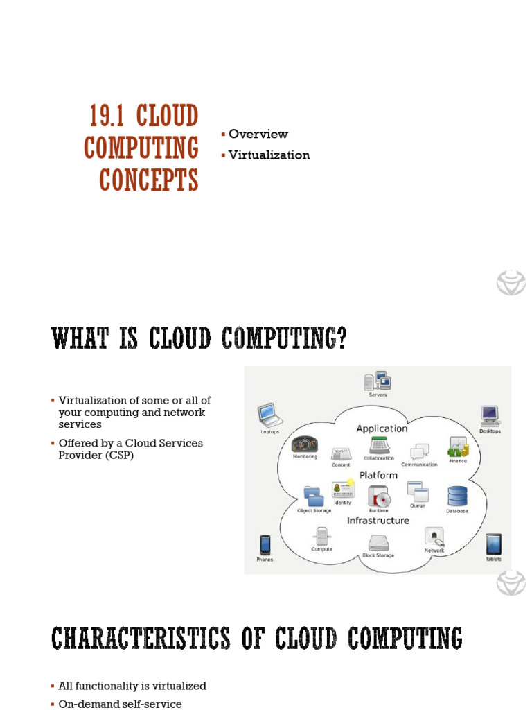 Cloud Computing Concepts and Benefits | PDF | Cloud Computing | Virtual ...