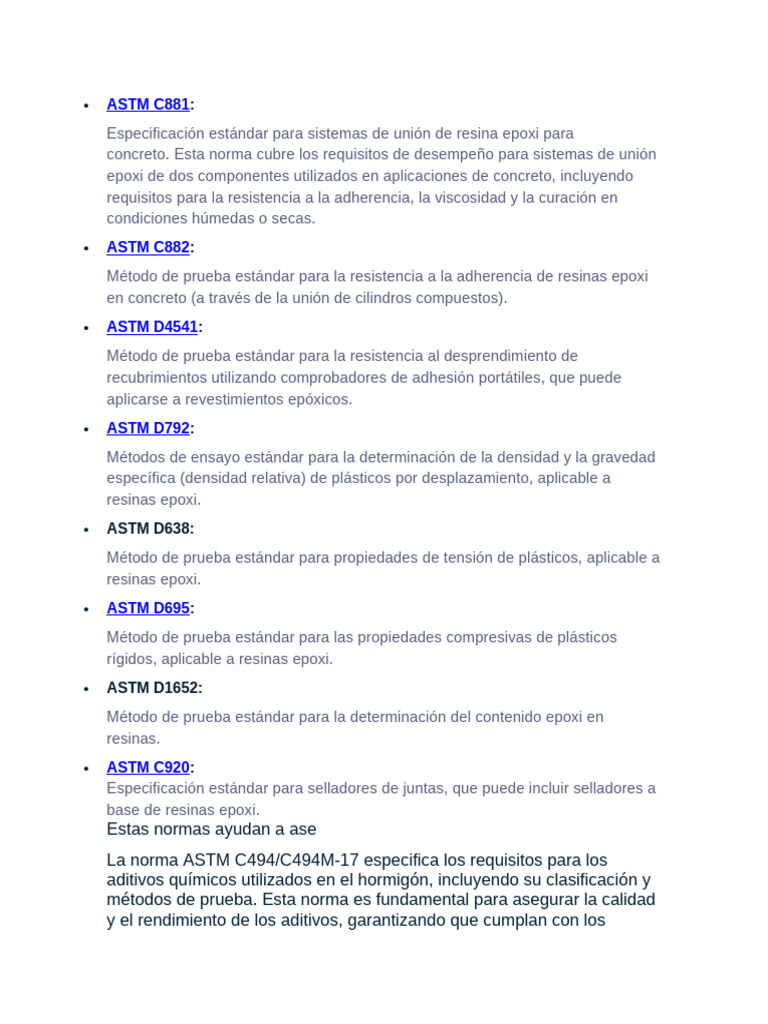 Photo inspiration: Fresh Look at Especificación Astm C881 Para Epoxi