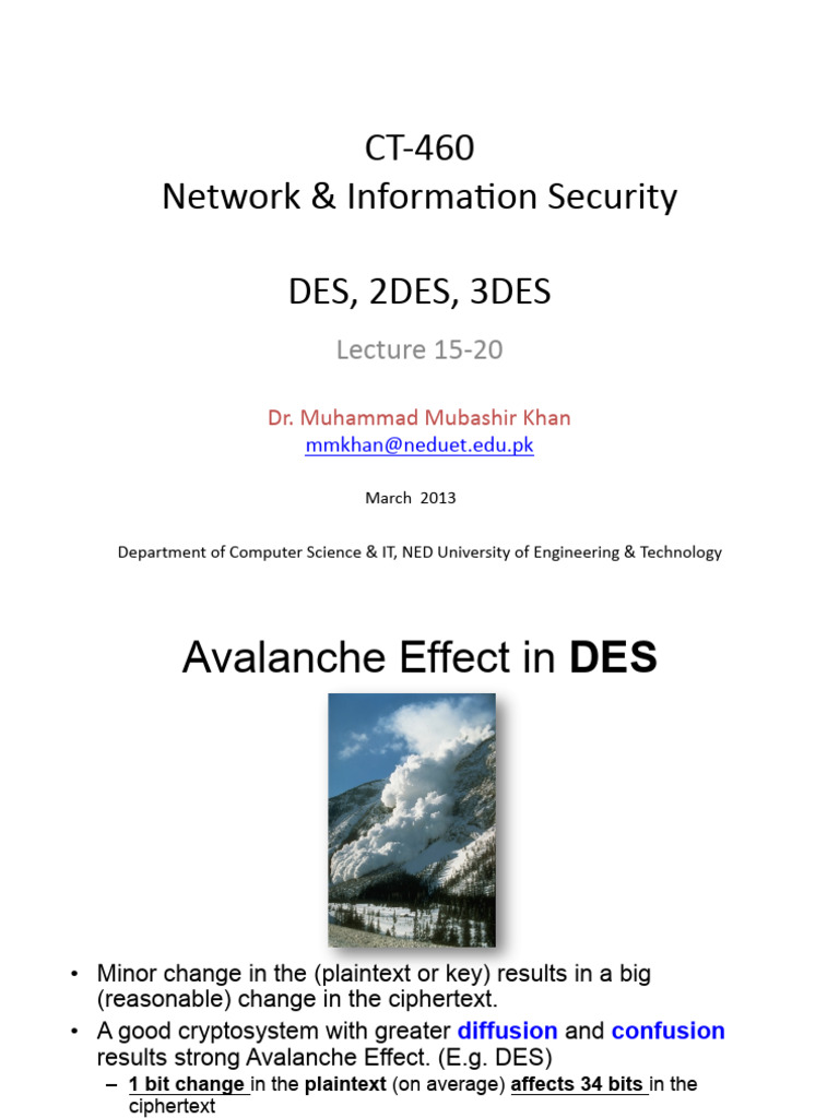 Understanding 2DES and 3DES Security | PDF | Encryption | Cryptography
