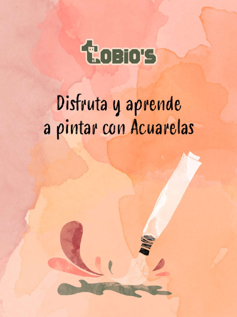 Libro De Acuarela Para Principiantes – Incluye 12 Pinturas Y Pincel, Papel De 17x22 Cm, 130 G, Encuadernación Robusta, Para Niños Y Adultos