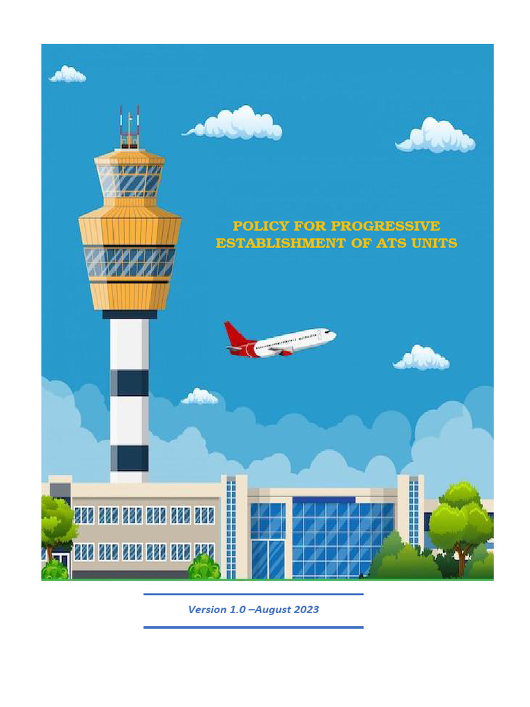 ATS Units Establishment Policy | PDF | Air Traffic Control | Aviation