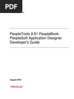 People Tools 8.51 People Book- People Soft Application Designer Developer's Guide