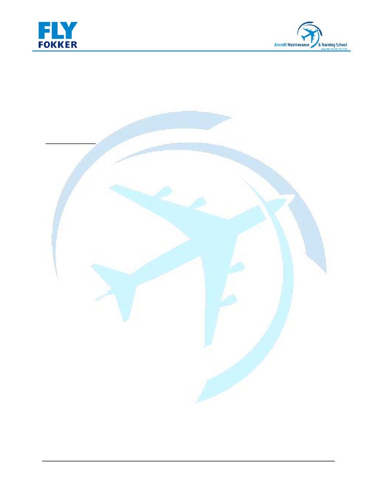 Fokker 50/60 Take-off Warning System Guide | PDF | Flight Control ...