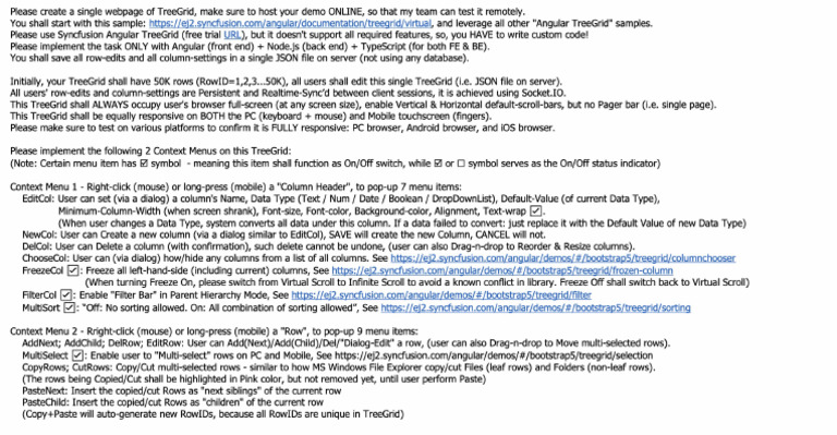 Angular Task | PDF