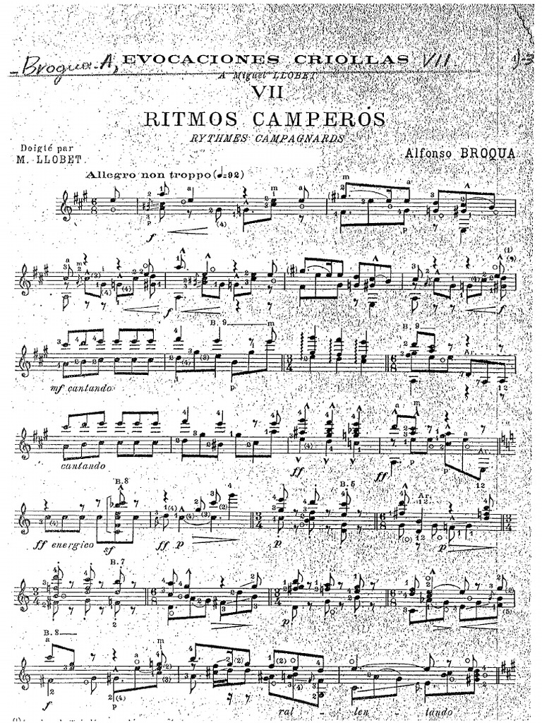 Brogua.a, Evocaciones Criollas VII | PDF