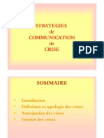 Stratégies de Communication de Crise