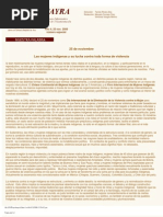 Boletín Wayra. Año 4, Noviembre 2008 (Número Especial)