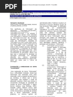 Texto 10 Informa€ ¦ção como coisa