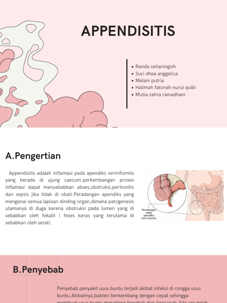 Panduan Lengkap Apendisitis dan Penanganannya | PDF